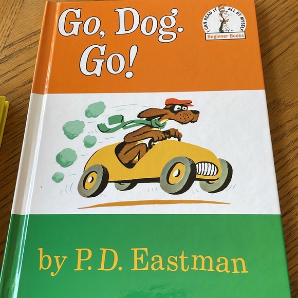 4 Dr. Seuss Books Go, Dog. Go! Are You My Mother? Hop on Pop One Fish Two Fish… - Picture 5 of 12